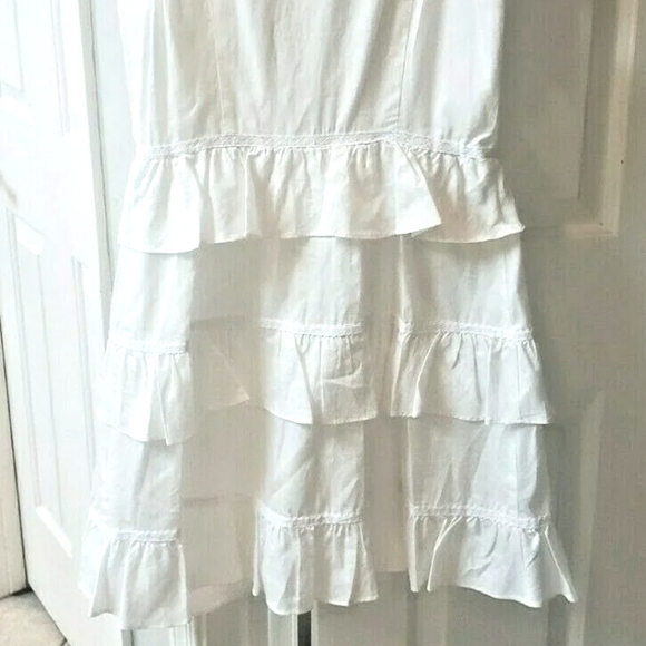 Gal Meets Glam Ann Ruffle Tiered Dress Size 10 NWT - Picture 8 of 8